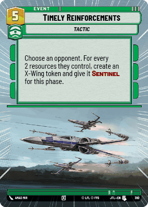 Timely Reinforcements