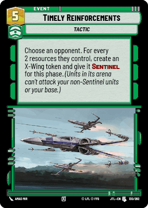 Timely Reinforcements