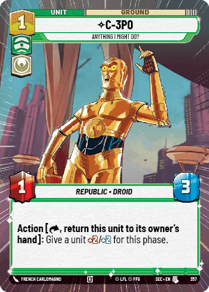 ⟡ C-3PO, Anything I Might Do?