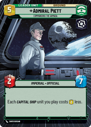 ⟡ Admiral Piett, Commanding the Armada (back)