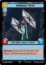 Supremacy TIE/sf