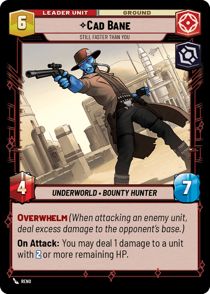 ⟡ Cad Bane, Still Faster than You (back)