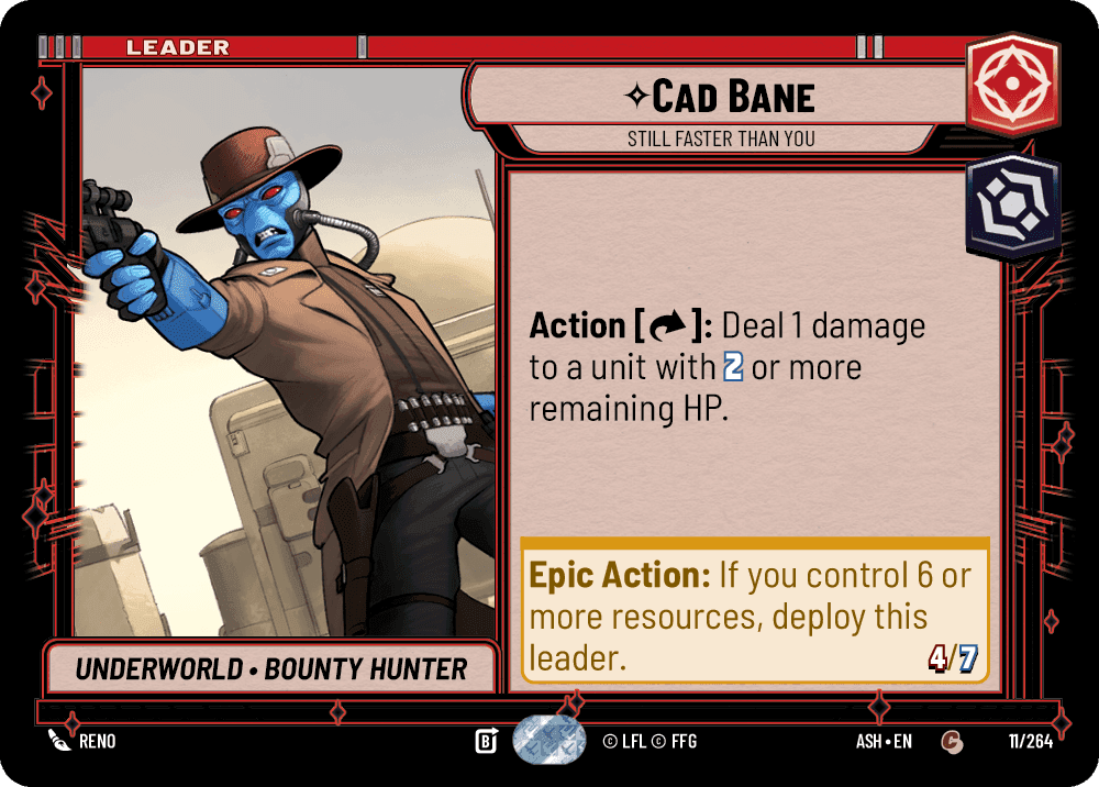 ⟡ Cad Bane, Still Faster than You