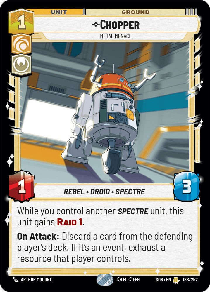 ⟡ Chopper, Metal Menace