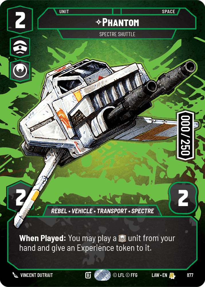 ⟡ Phantom, Spectre Shuttle