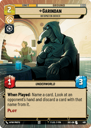 ⟡ Garindan, Information Broker