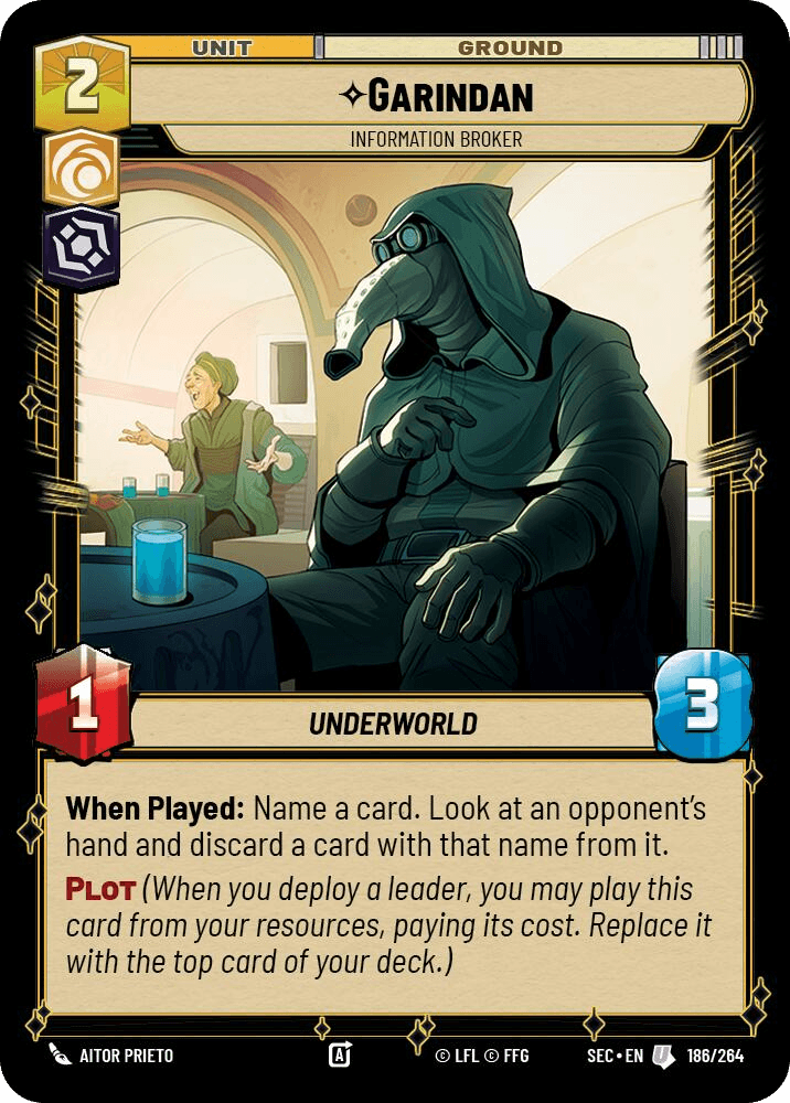 ⟡ Garindan, Information Broker