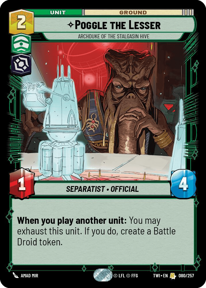 ⟡ Poggle the Lesser, Archduke of the Stalgasin Hive