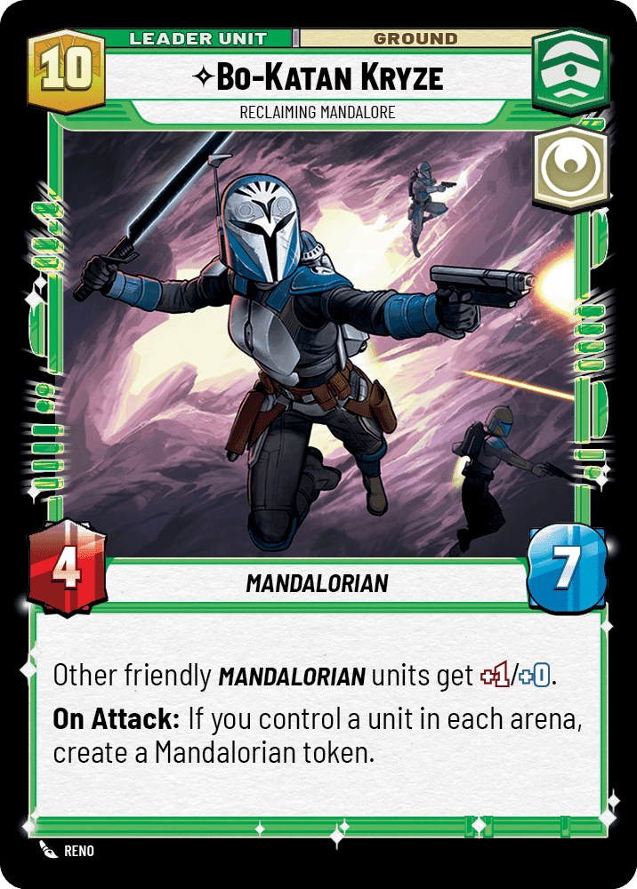⟡ Bo-Katan Kryze, Reclaiming Mandalore (back)