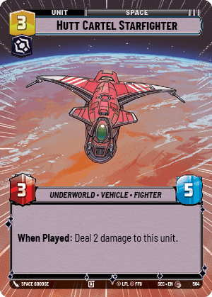 Hutt Cartel Starfighter