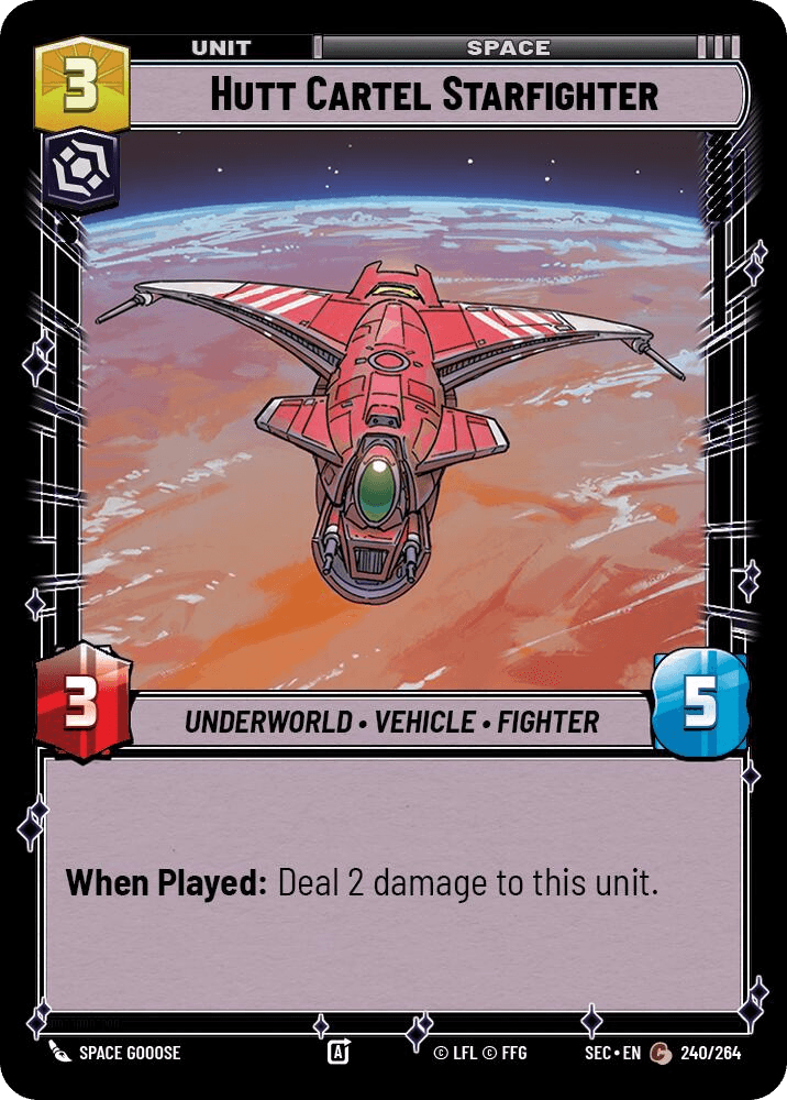 Hutt Cartel Starfighter
