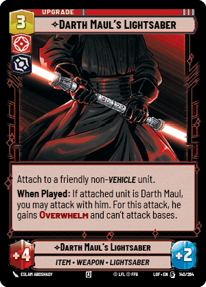 ⟡ Darth Maul's Lightsaber