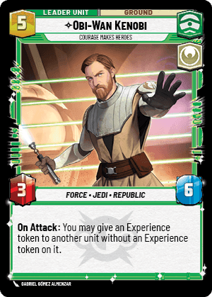 ⟡ Obi-Wan Kenobi, Courage Makes Heroes (back)