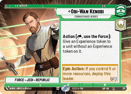 ⟡ Obi-Wan Kenobi, Courage Makes Heroes