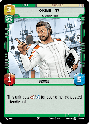 ⟡ Kino Loy, You Answer to Me