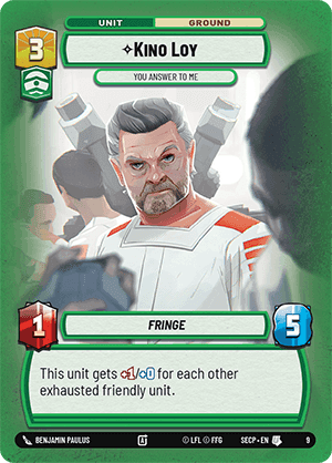 ⟡ Kino Loy, You Answer to Me