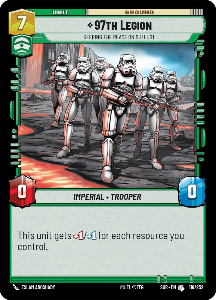 ⟡ 97th Legion, Keeping the Peace on Sullust