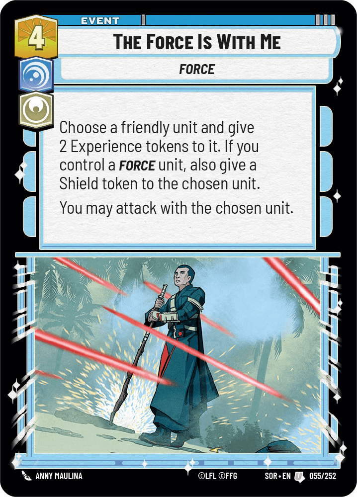 The Force Is With Me