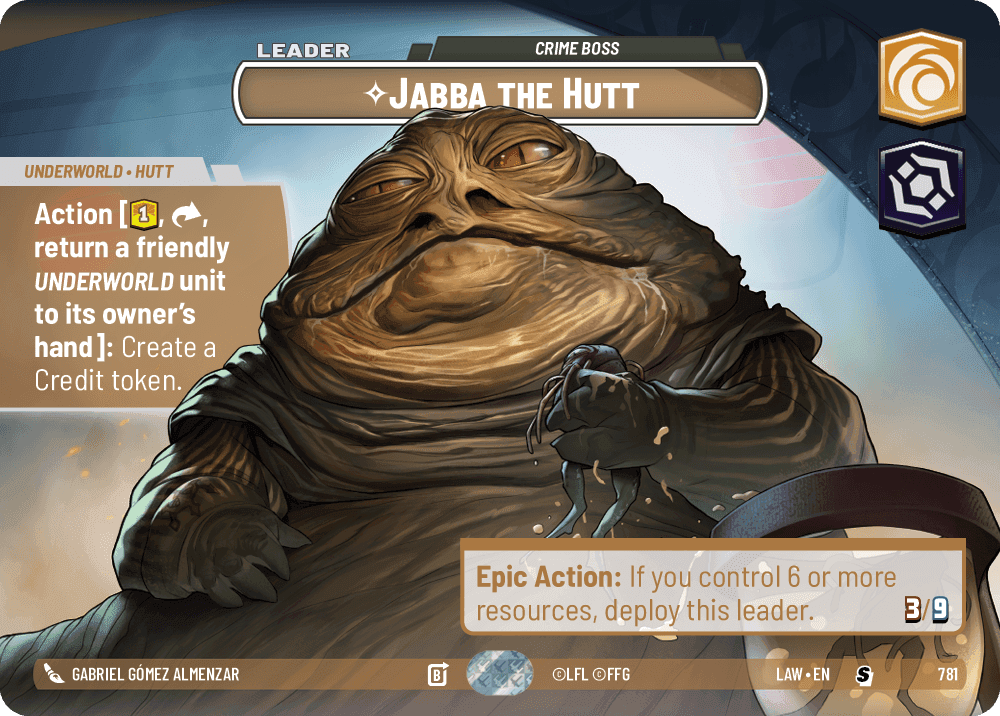 ⟡ Jabba the Hutt, Crime Boss