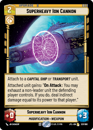 Superheavy Ion Cannon