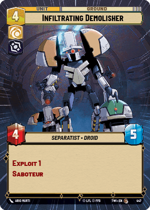 Infiltrating Demolisher