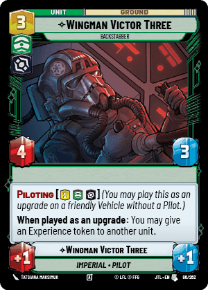 ⟡ Wingman Victor Three, Backstabber