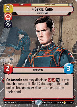 ⟡ Syril Karn, Where Is He?