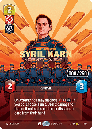 ⟡ Syril Karn, Where Is He?