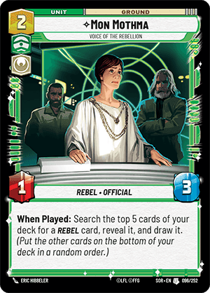 ⟡ Mon Mothma, Voice Of The Rebellion