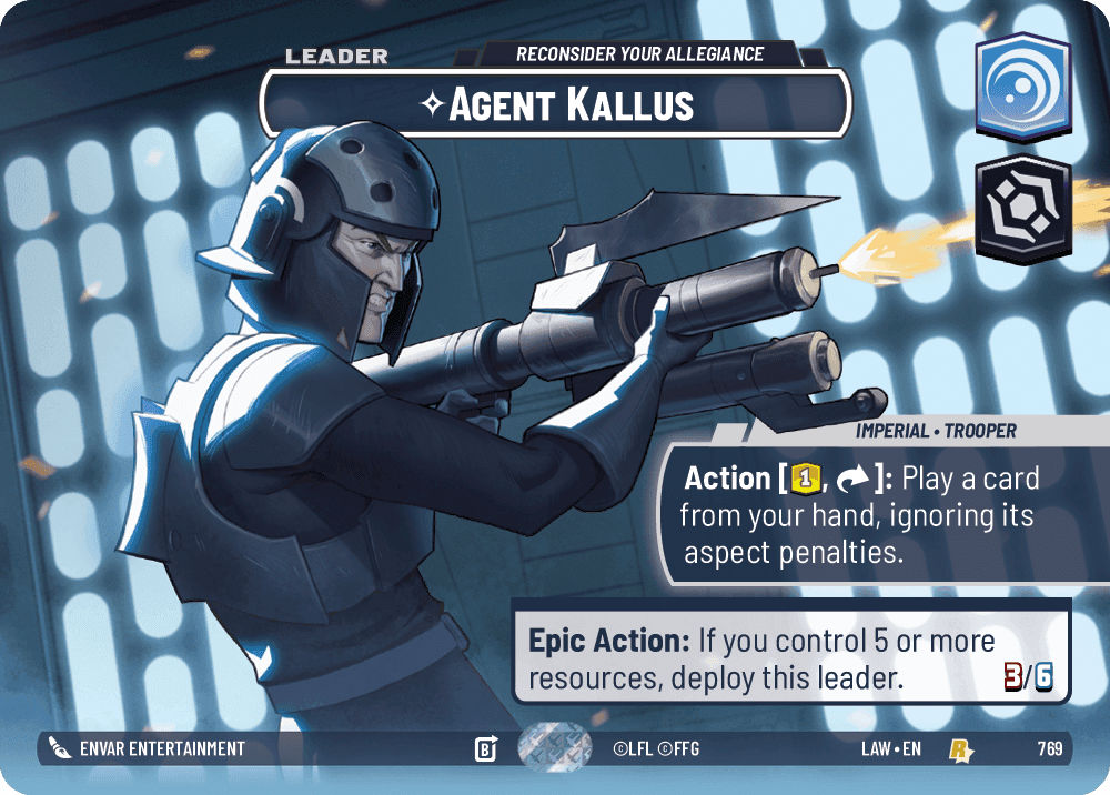 ⟡ Agent Kallus, Reconsider Your Allegiance