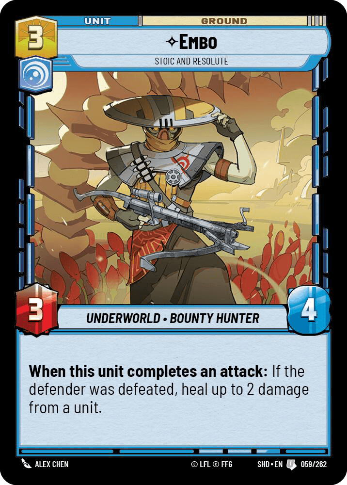 ⟡ Embo, Stoic and Resolute