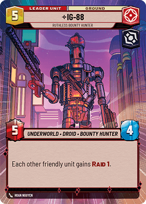 ⟡ IG-88, Ruthless Bounty Hunter (back)