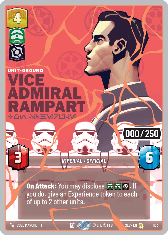 ⟡ Vice Admiral Rampart, On Schedule
