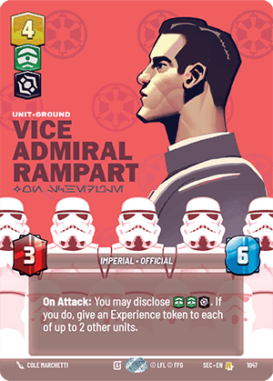 ⟡ Vice Admiral Rampart, On Schedule