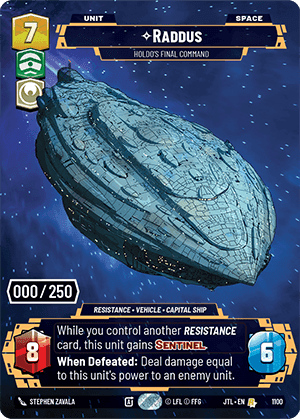 ⟡ Raddus, Holdo's Final Command