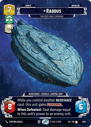 ⟡ Raddus, Holdo's Final Command