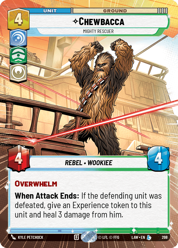 ⟡ Chewbacca, Mighty Rescuer