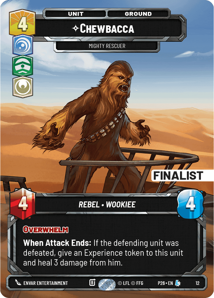 ⟡ Chewbacca, Mighty Rescuer