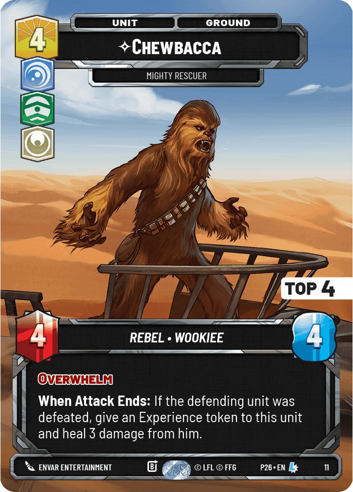 ⟡ Chewbacca, Mighty Rescuer