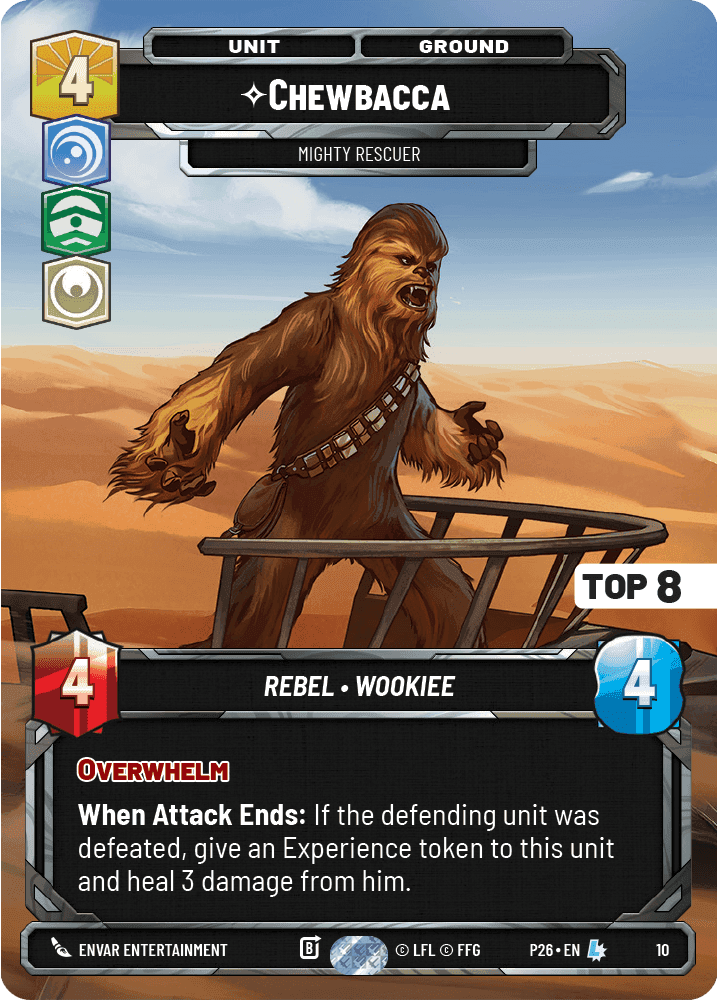 ⟡ Chewbacca, Mighty Rescuer