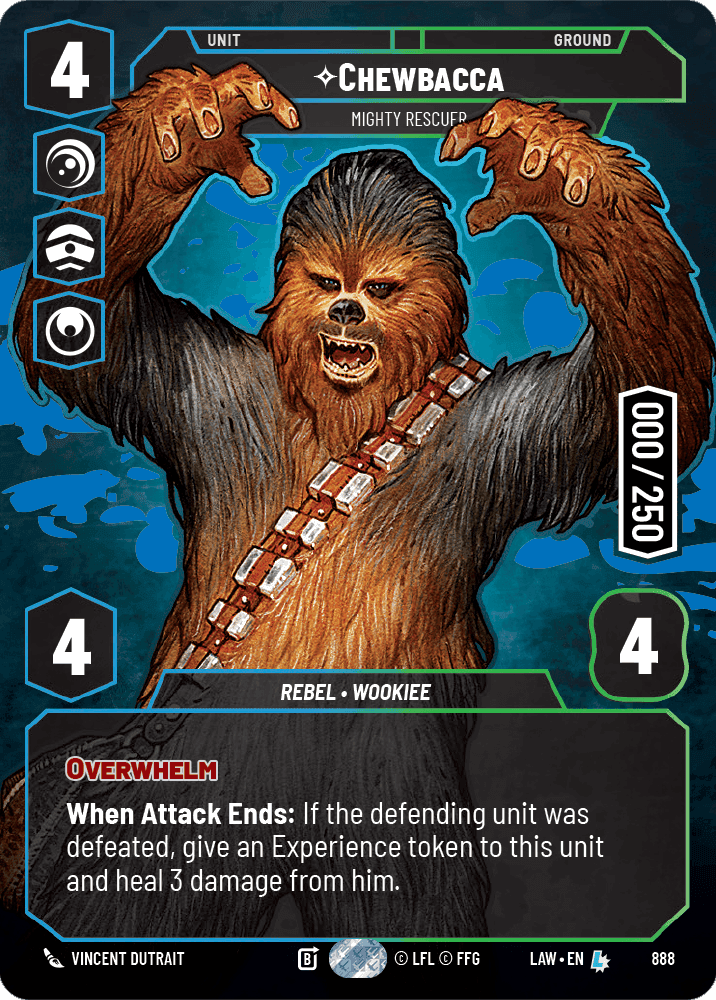⟡ Chewbacca, Mighty Rescuer