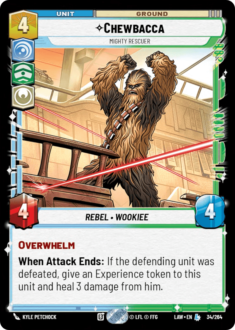 ⟡ Chewbacca, Mighty Rescuer
