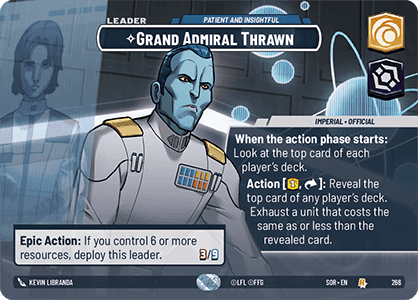 ⟡ Grand Admiral Thrawn, Patient and Insightful