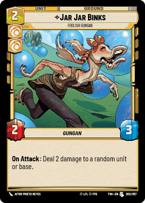 ⟡ Jar Jar Binks, Foolish Gungan
