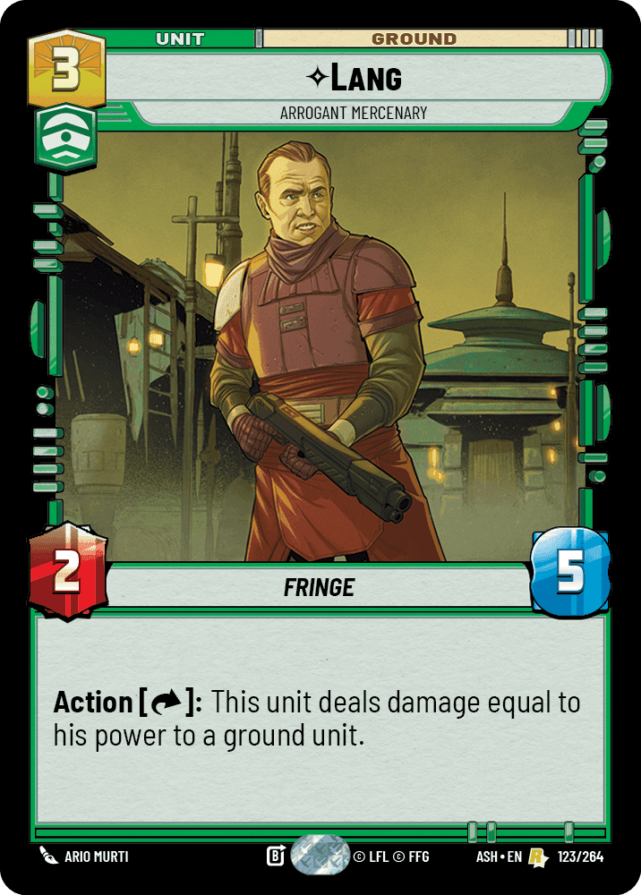 ⟡ Lang, Arrogant Mercenary