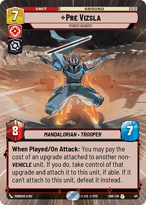 ⟡ Pre Vizsla, Power Hungry