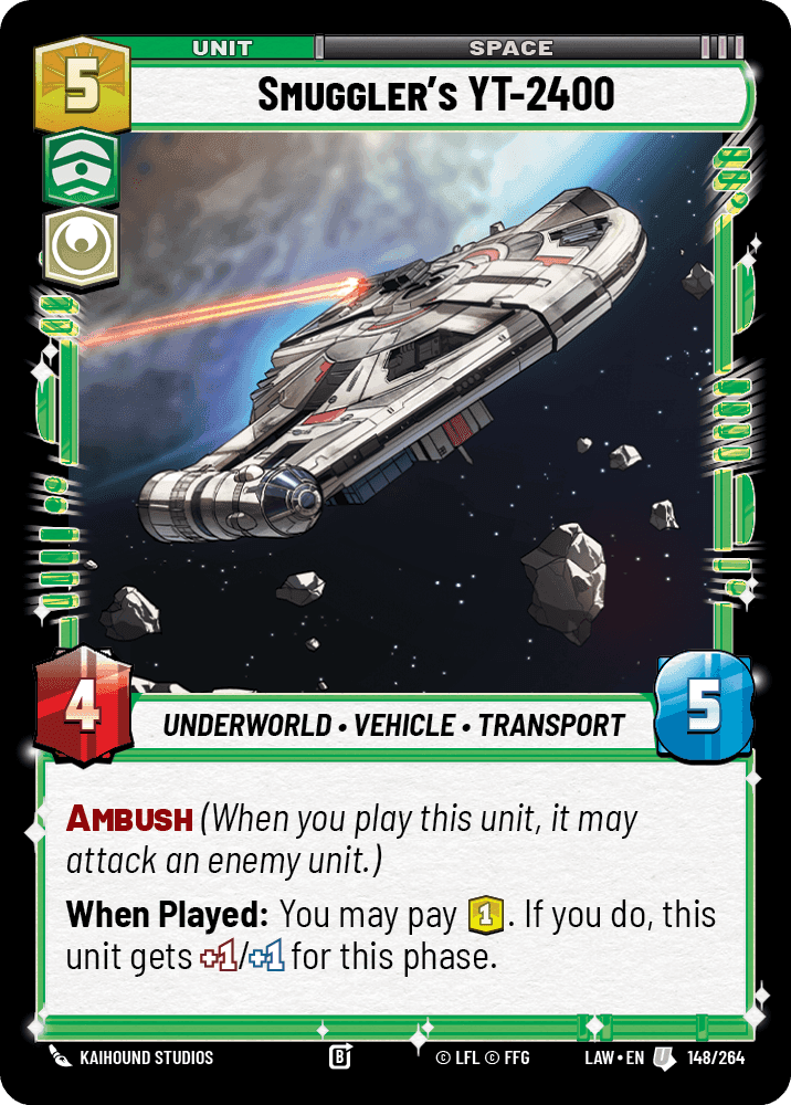 Smuggler's YT-2400