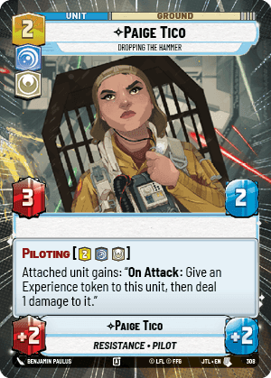 ⟡ Paige Tico, Dropping the Hammer