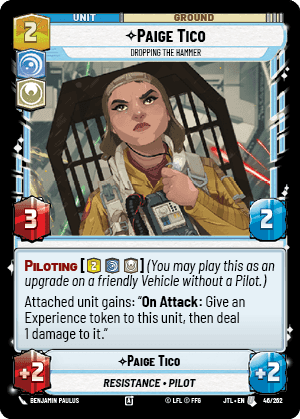 ⟡ Paige Tico, Dropping the Hammer