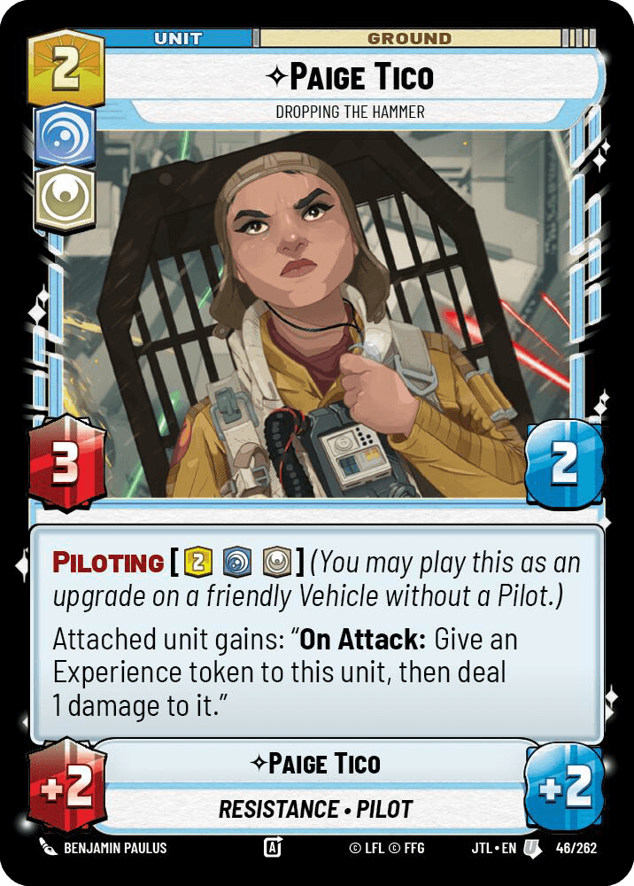 ⟡ Paige Tico, Dropping the Hammer